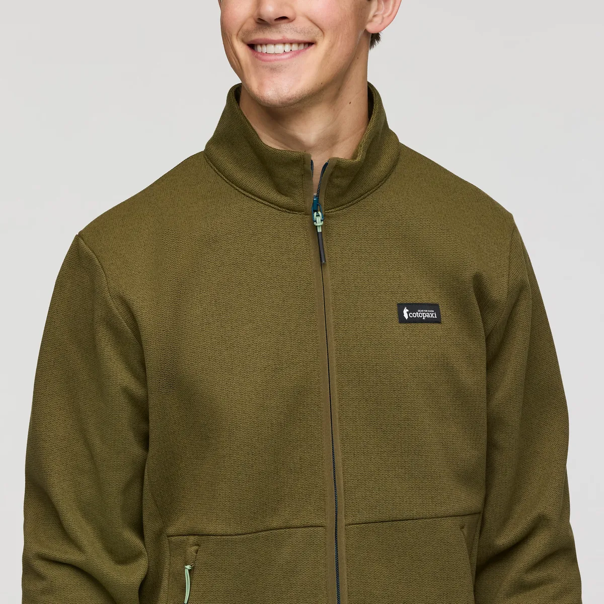 Cotopaxi Envo polaire homme Heather Carbon zip