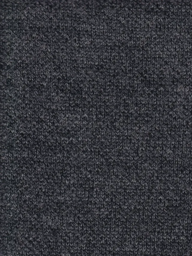 Hollington jersey double-face tissu gris anthracite au mètre laine
