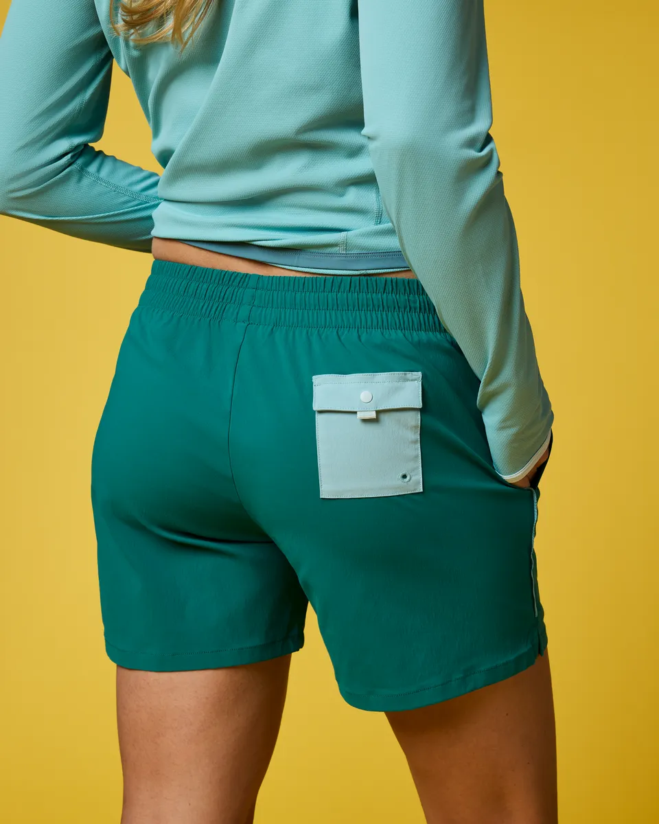 Cotopaxi Brinco short 5 pouces femme Grapefruit