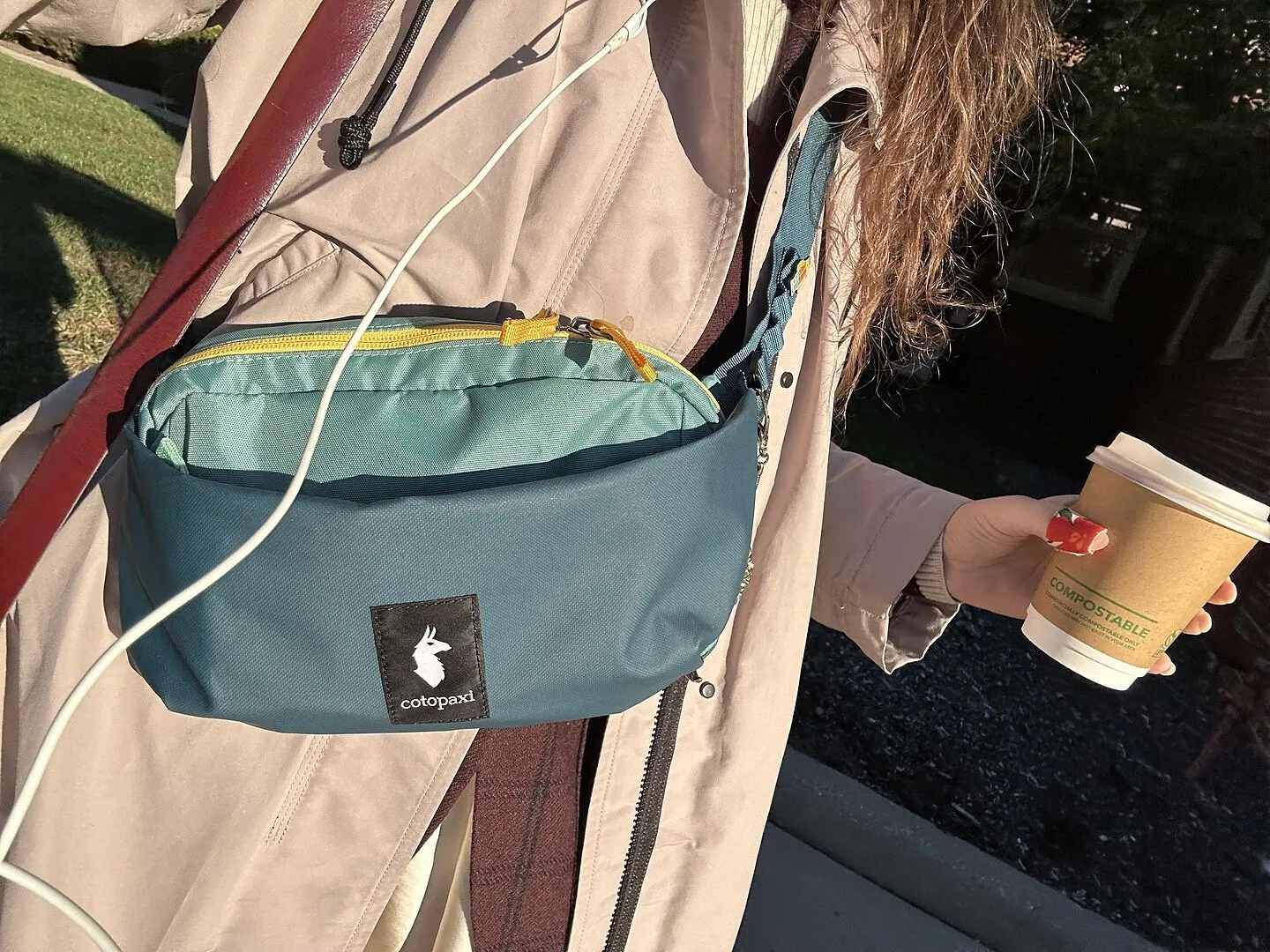 Cotopaxi Cada Día Coso 2L sac banane noir recyclé