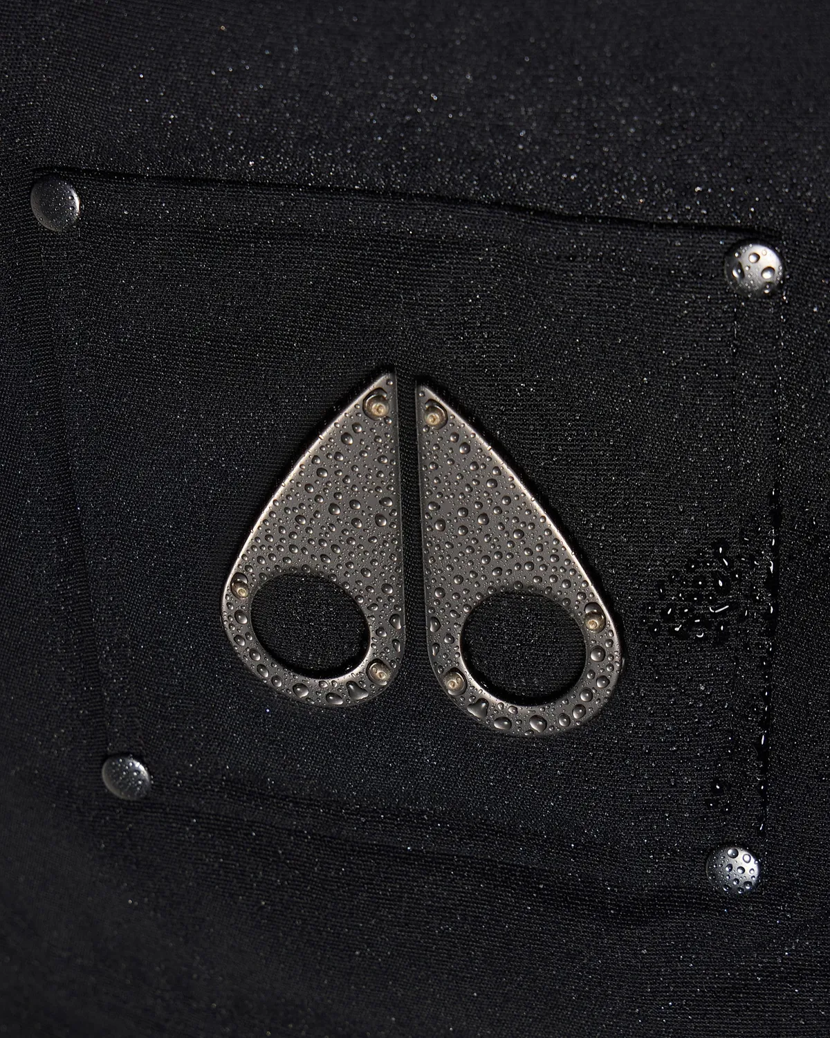 Moose Knuckles Banff bomber duvet noir très chaud