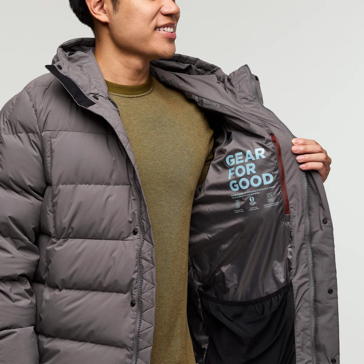 Cotopaxi Alivio Down parka homme Cinder chaude