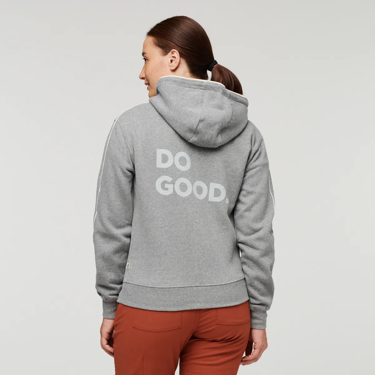 Cotopaxi Do Good sweat femme Heather Grey coton bio