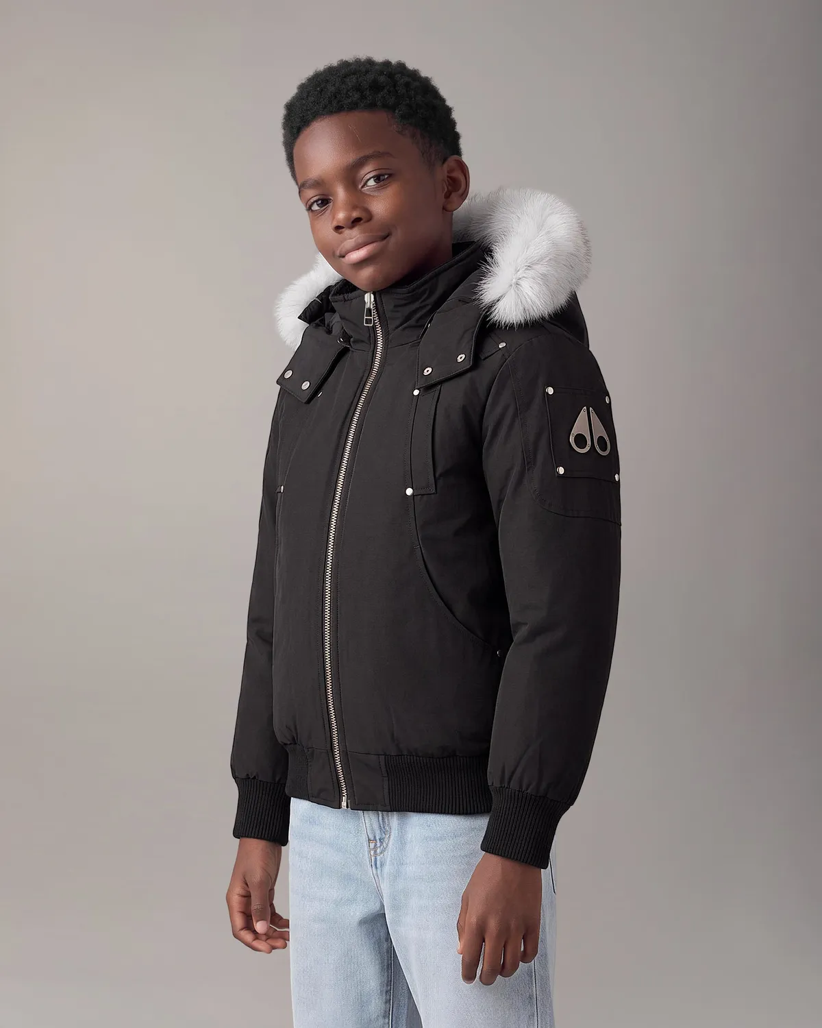 Moose Knuckles Originals Bomber Enfant doudoune duvet chaud