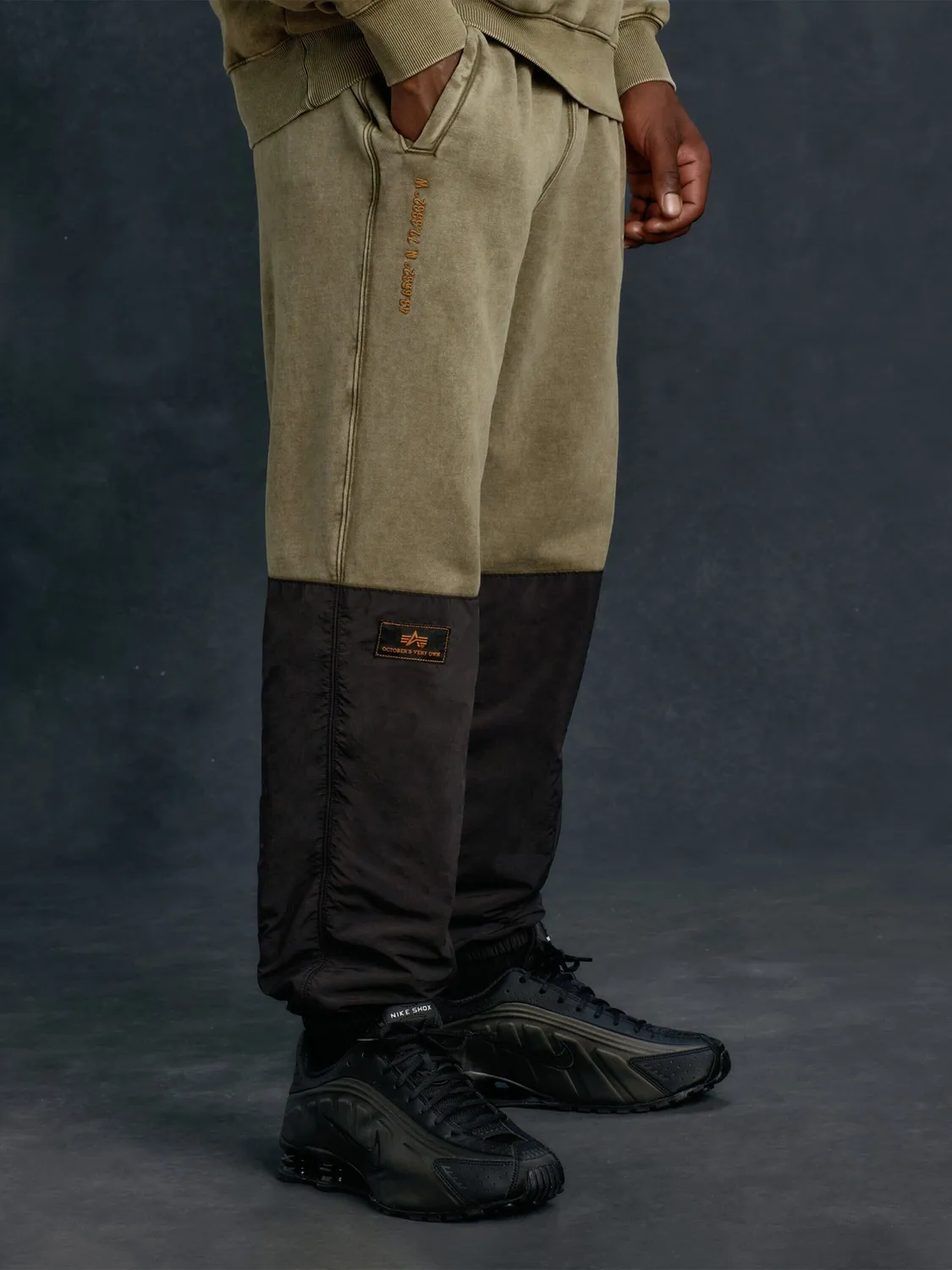 Alpha Industries OVO Pantalon Fleece OG-107 Green coton