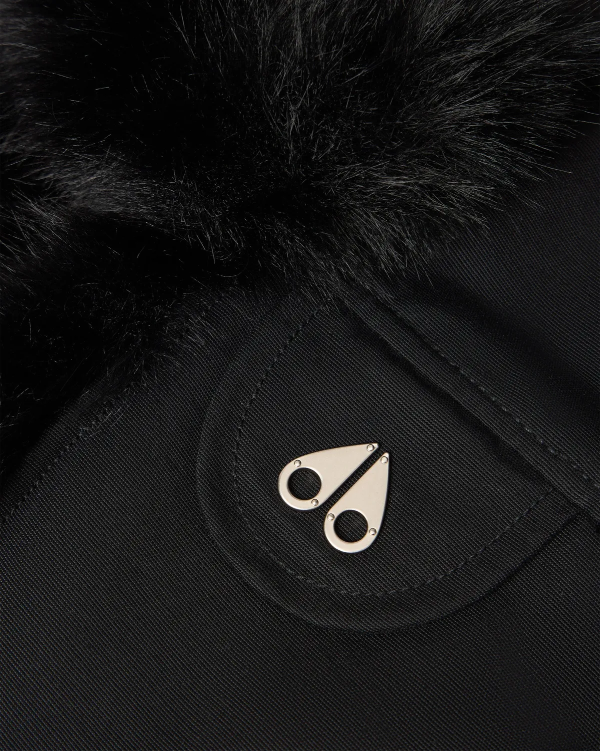 Moose Knuckles Originals Trapper chapka noire fourrure