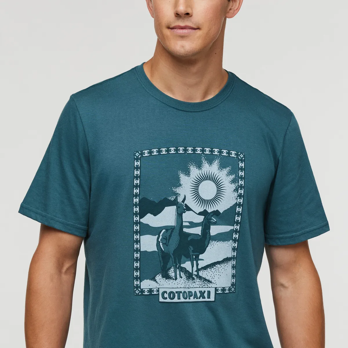 Cotopaxi Llama Greetings t-shirt homme coton bio