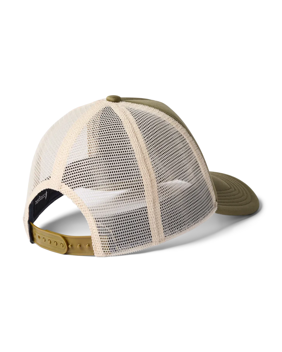 Cotopaxi Vintage Trucker casquette moss recyclée