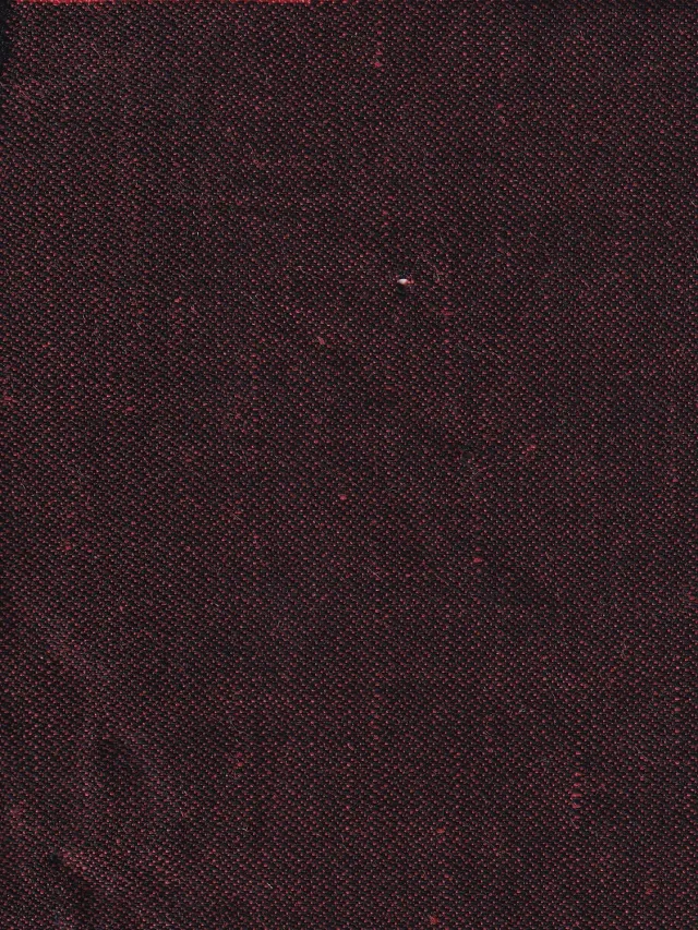 Hollington toile tissu double-face laine lin bordeaux 60 m