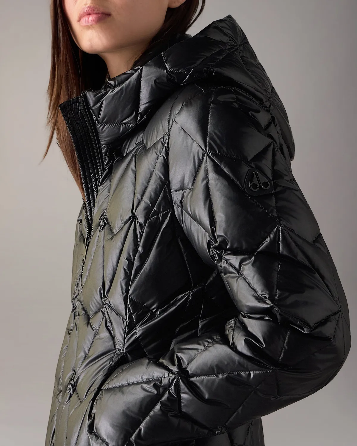 Moose Knuckles Iceberg Lightweight doudoune noire légère