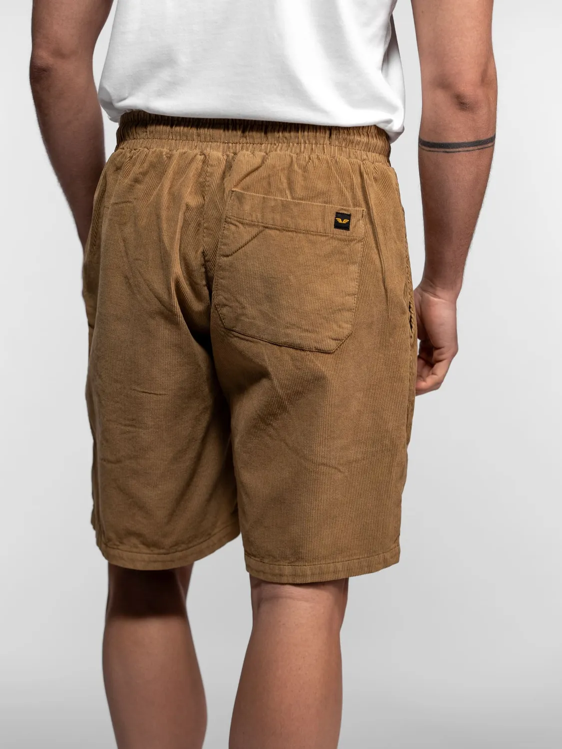 Daytona Letcher short velours homme taille élastique