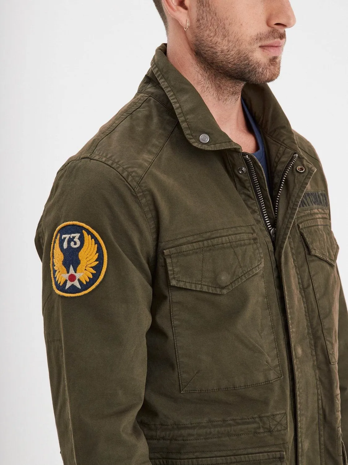 Daytona Xerxes veste militaire saharienne kaki
