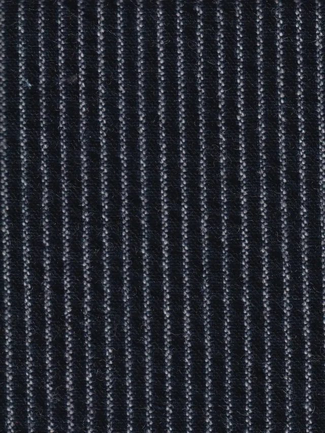 Hollington Seersucker tissu laine marine 6 m stretch