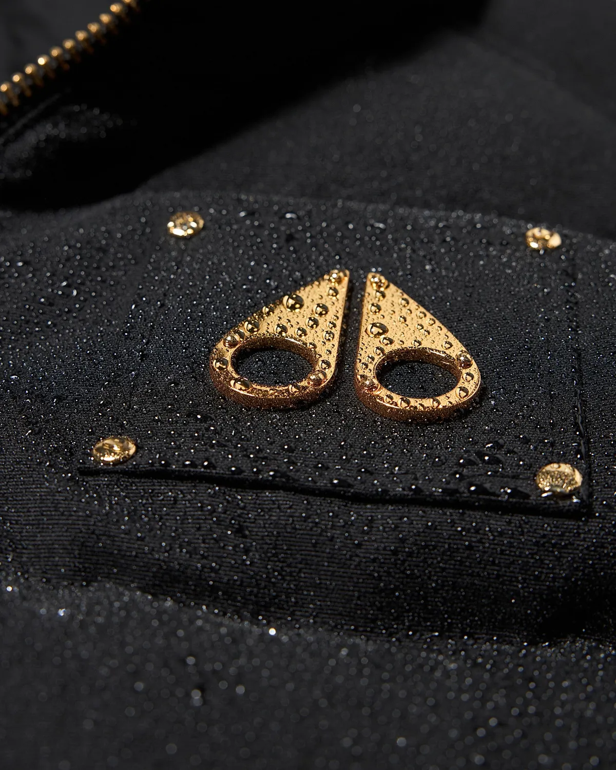 Moose Knuckles Original Gold Series Westmount Down Vest gilet noir