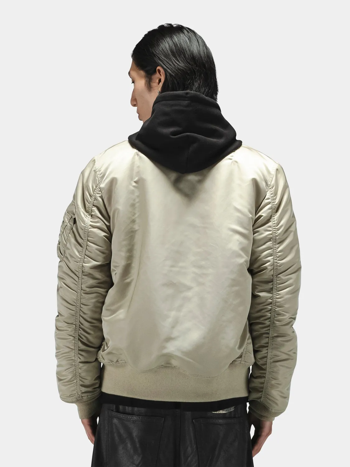Alpha Industries MA-1 blouson kaki nylon réversible