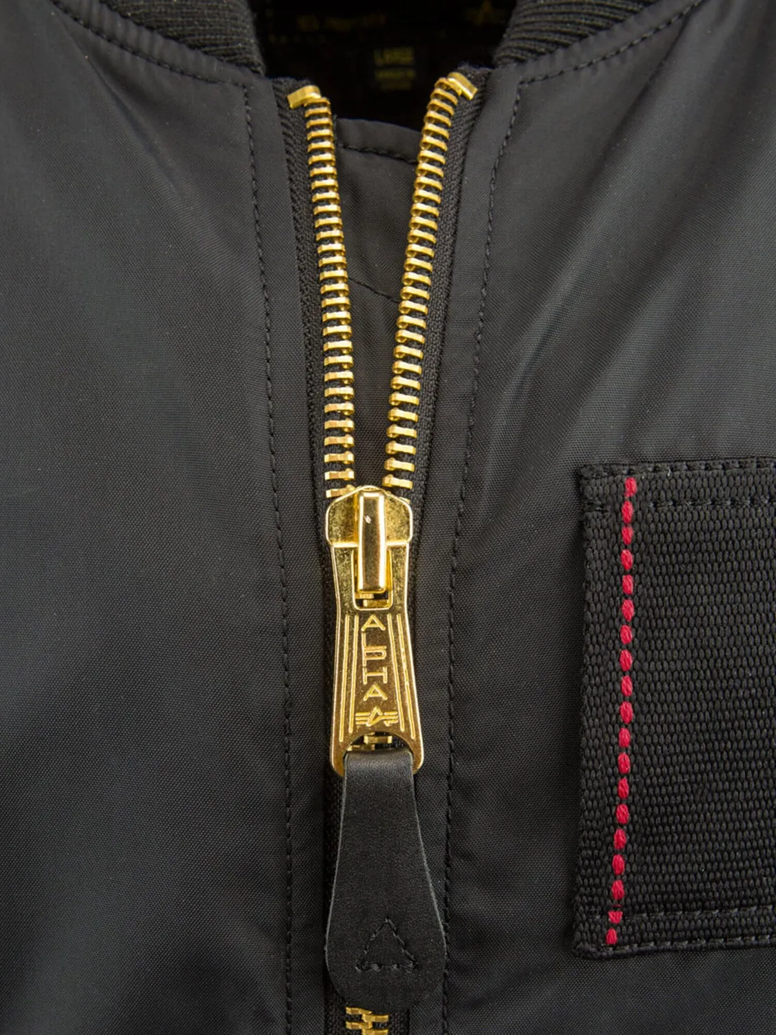 Alpha Industries MA-1 Skymaster bomber noir nylon léger