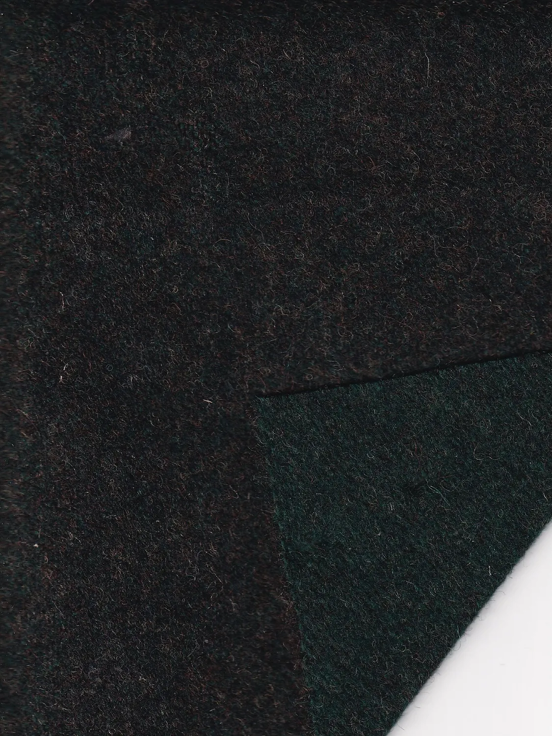 HOLLINGTON tissu flanelle double-face forest vert anglais 3 m