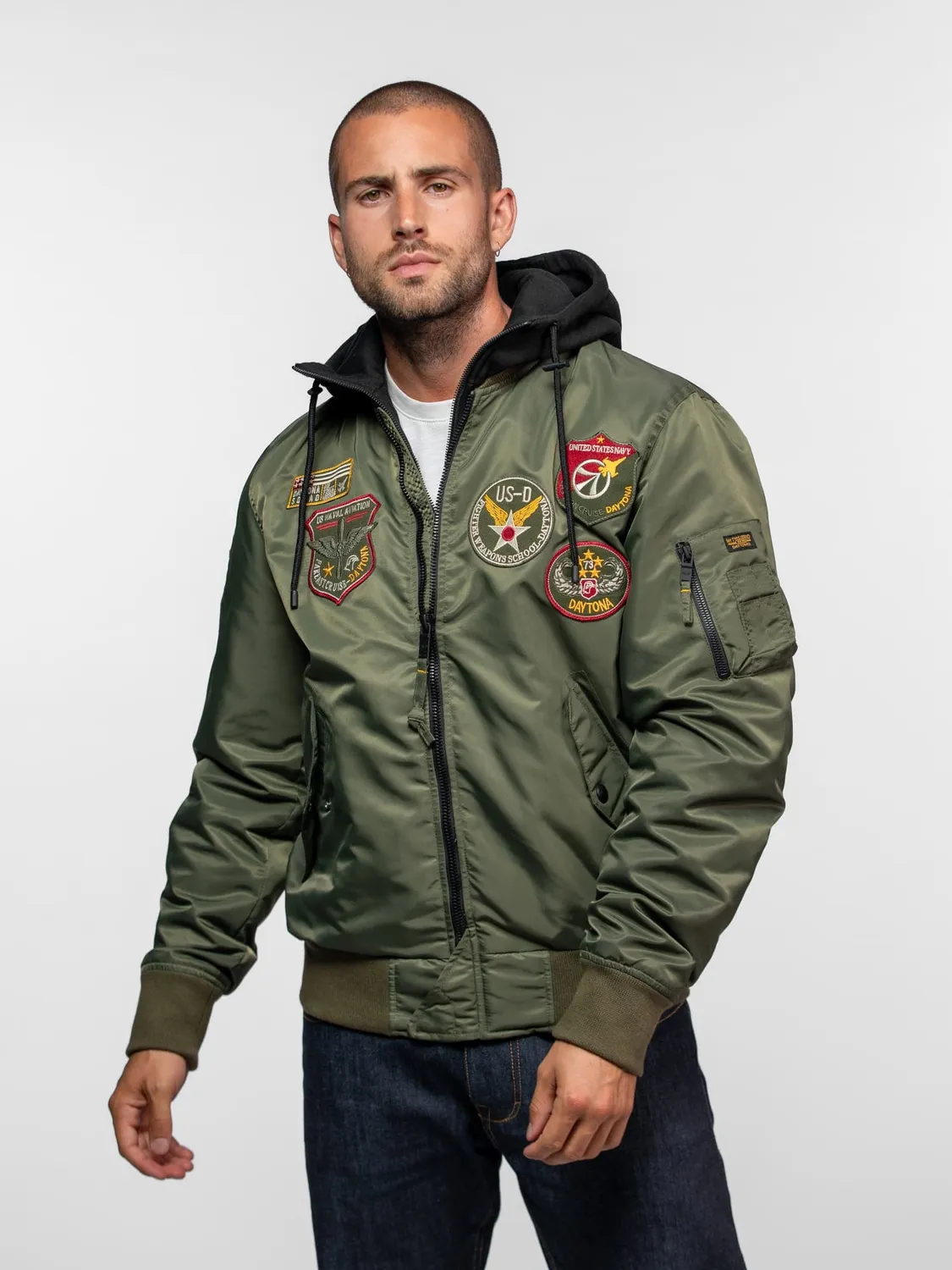 Daytona Rimrock bomber nylon aviateur