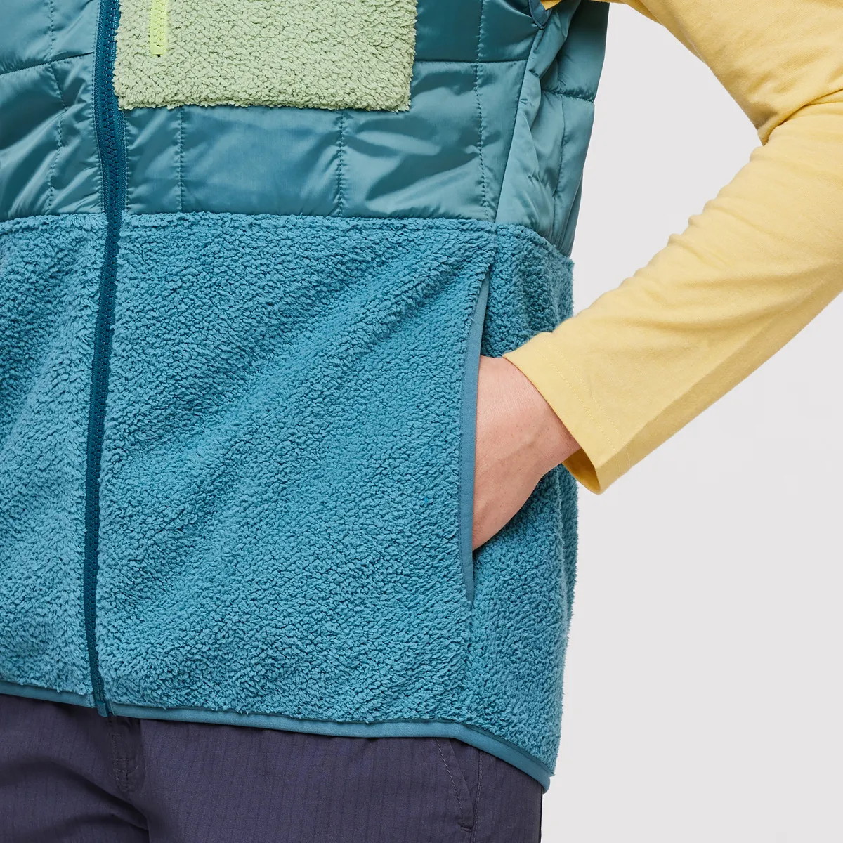 Cotopaxi Trico Hybrid Gilet femme Blue Spruce chaud