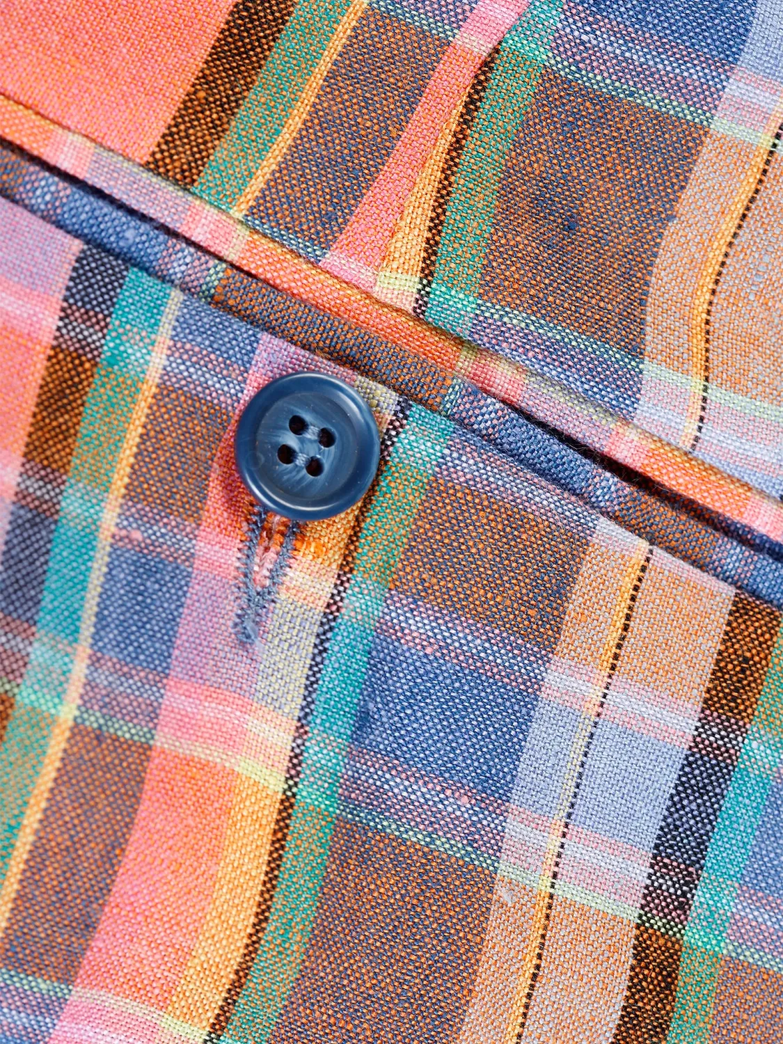 Hollington Luca pantalon lin tartan taille 40