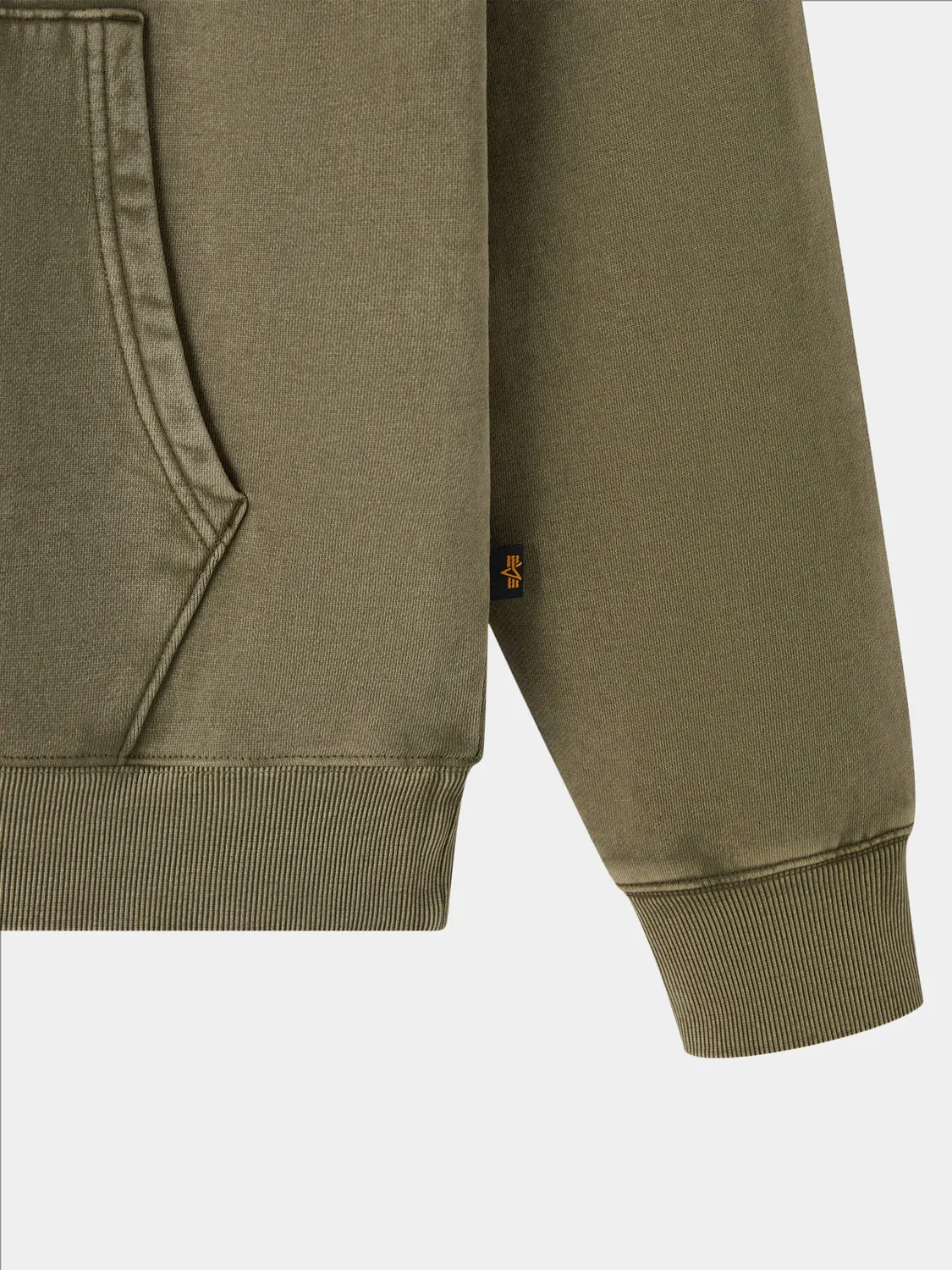 OVO x Alpha Garment Dye hoodie vert OG-107 coton