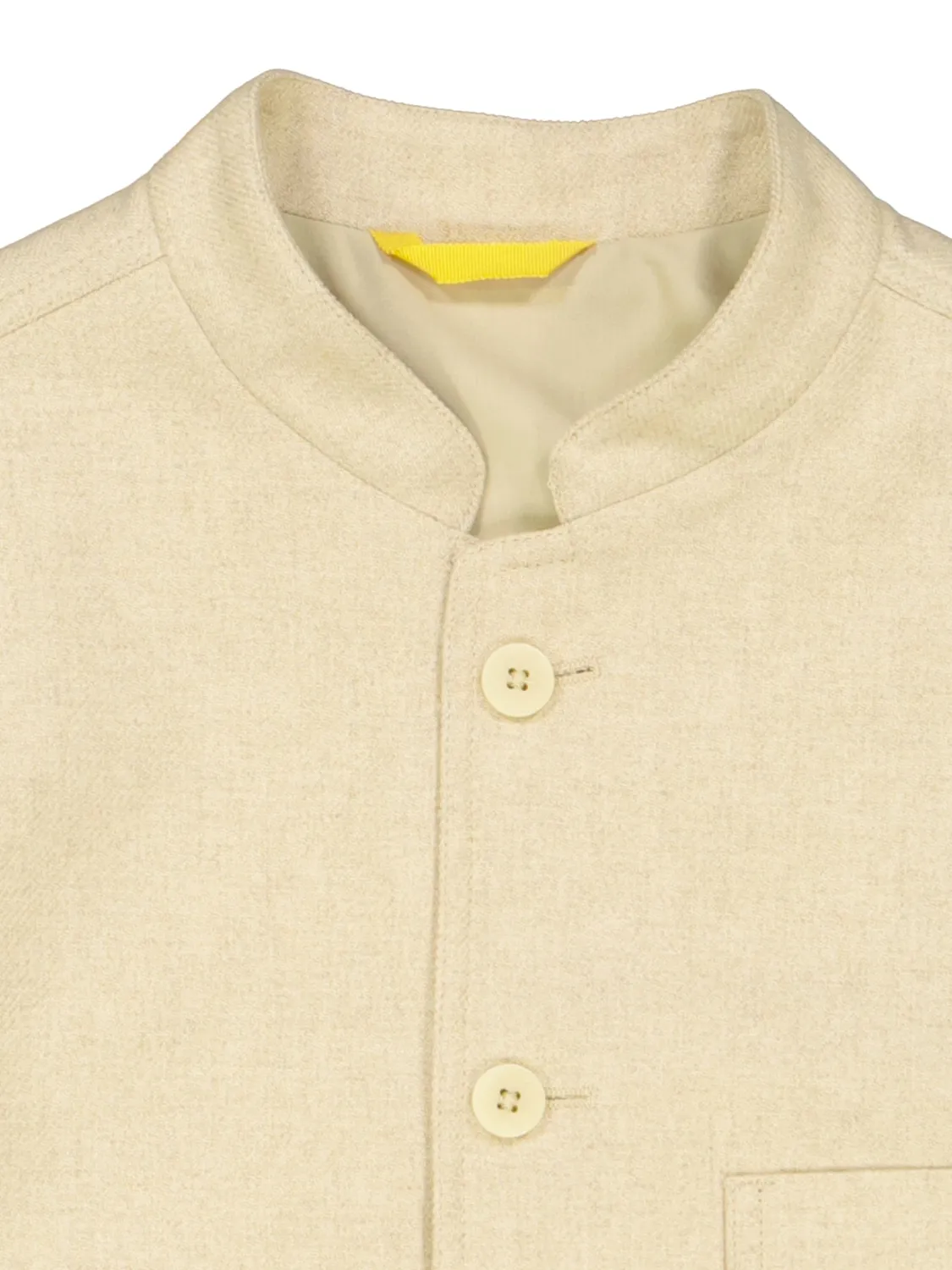 Hollington Tyrol veste serge laine cachemire écrue