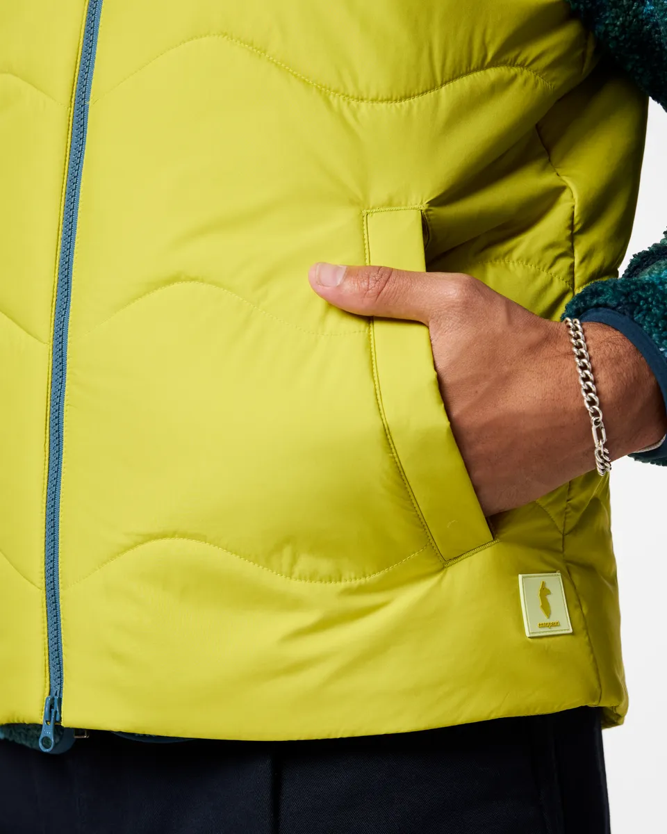 Cotopaxi Lumbre gilet matelassé homme Citron déperlant