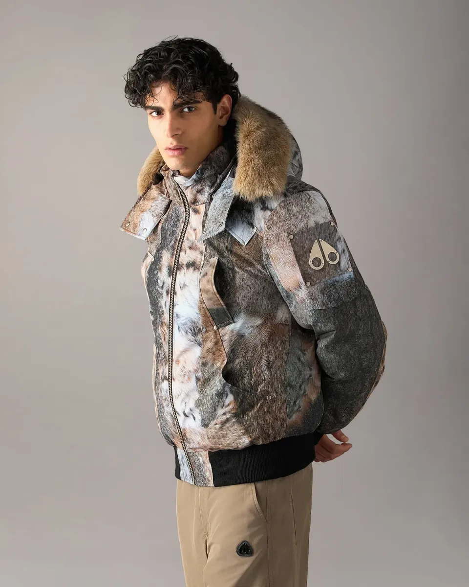 Moose Knuckles Original Ballistic bomber bronze imprimé
