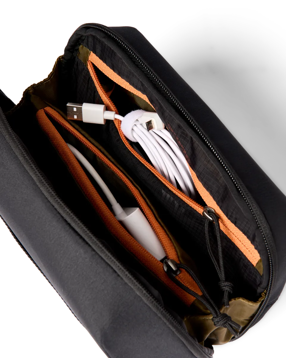 Cotopaxi Viaje Tech trousse Black rangement câbles voyage