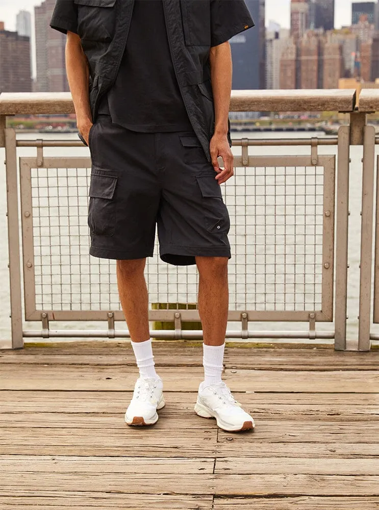 Alpha Industries Convertible Cargo Pant pantalon cargo noir 2-en-1