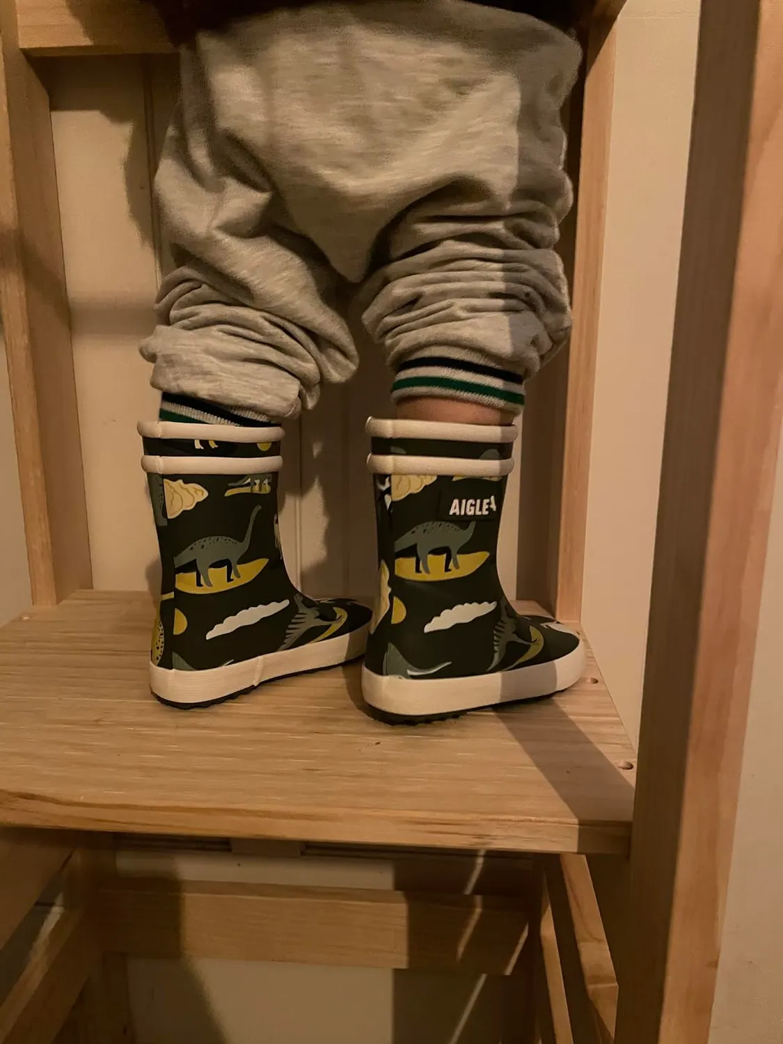 Aigle Baby Flac Play2 botte pluie Flower Power