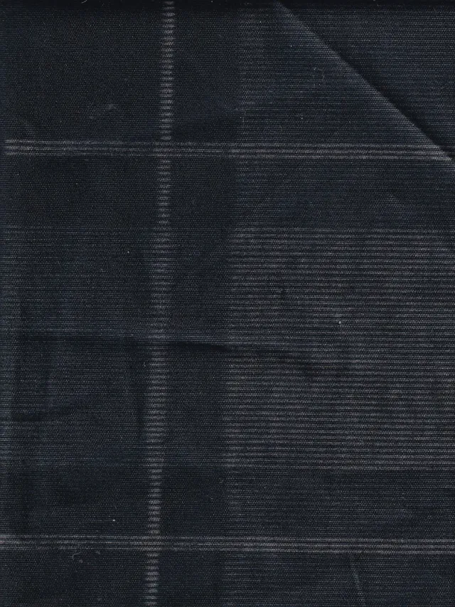 Hollington tartan gris tissu technique noir 2 m