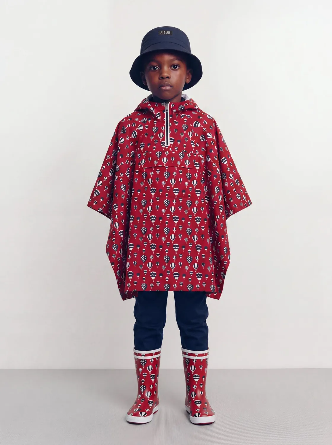 Aigle AIW26KOUT001 poncho pluie enfant imprimé imperméable