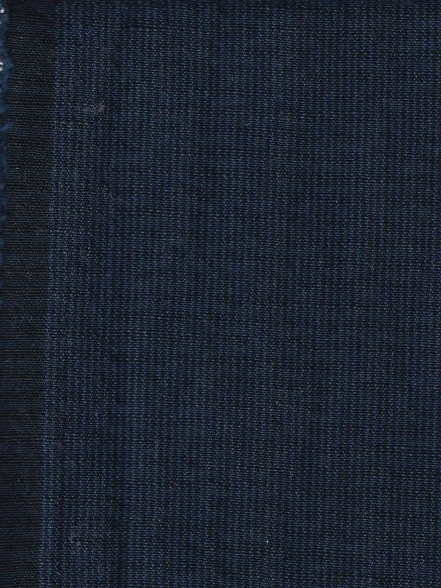 Hollington toile coton seersucker marine au mètre
