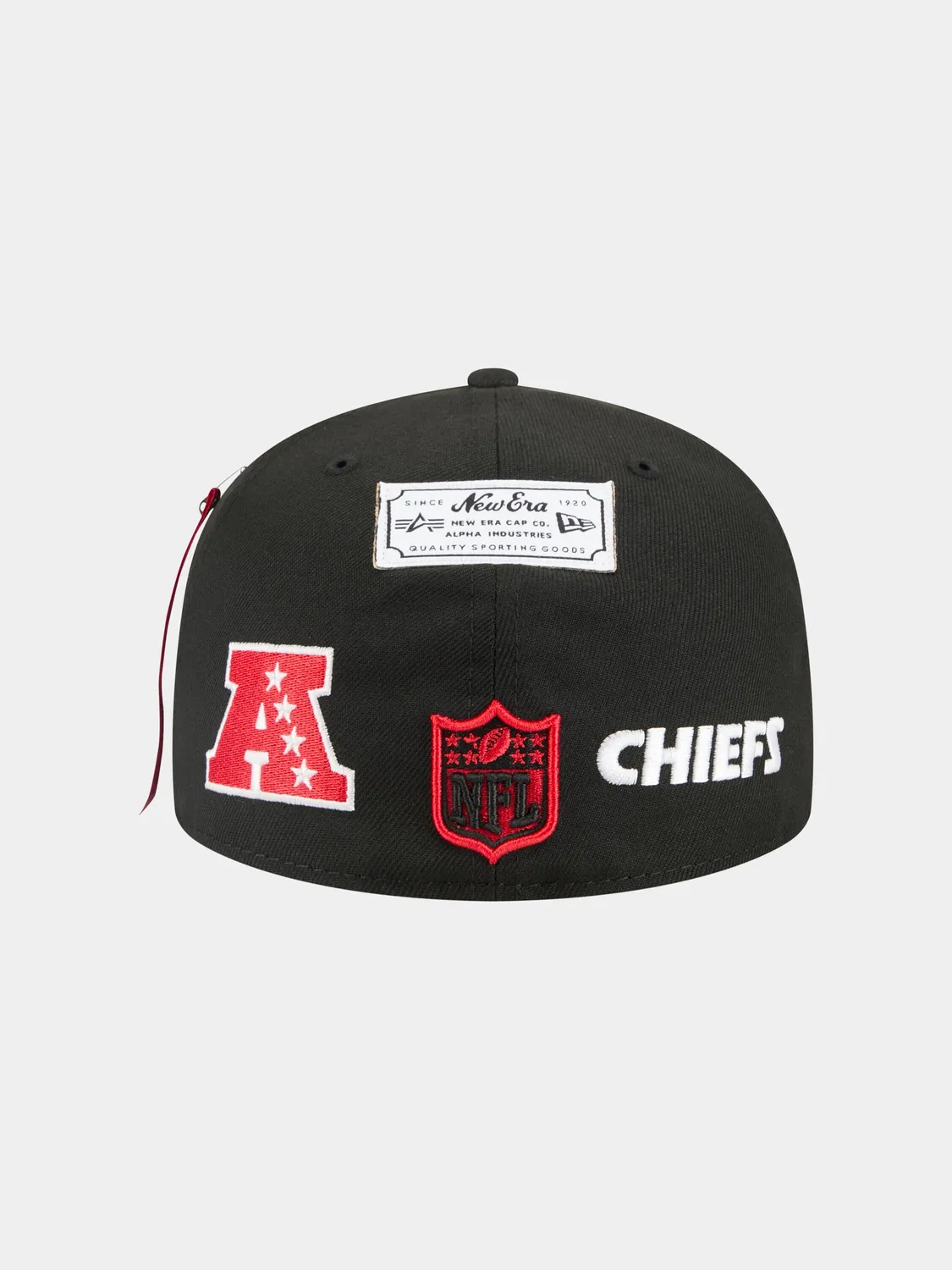 Alpha Industries Chiefs 59Fifty casquette fitted noir