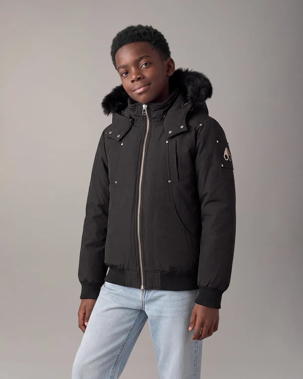 Moose Knuckles Originals Bomber Enfant doudoune duvet chaud