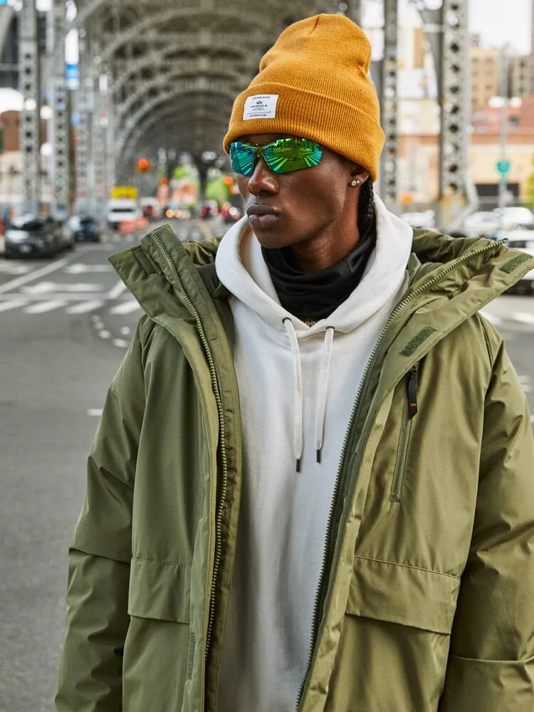 Alpha Industries Raglan parka homme vert grand froid