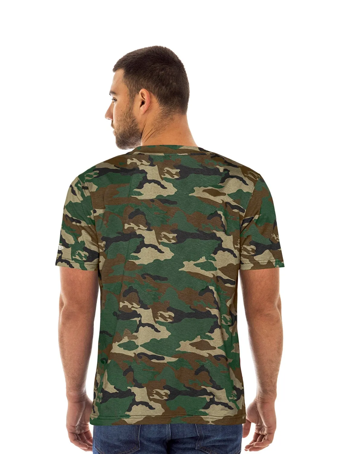 Alpha Industries Dodgers x New Era t-shirt Camo coton