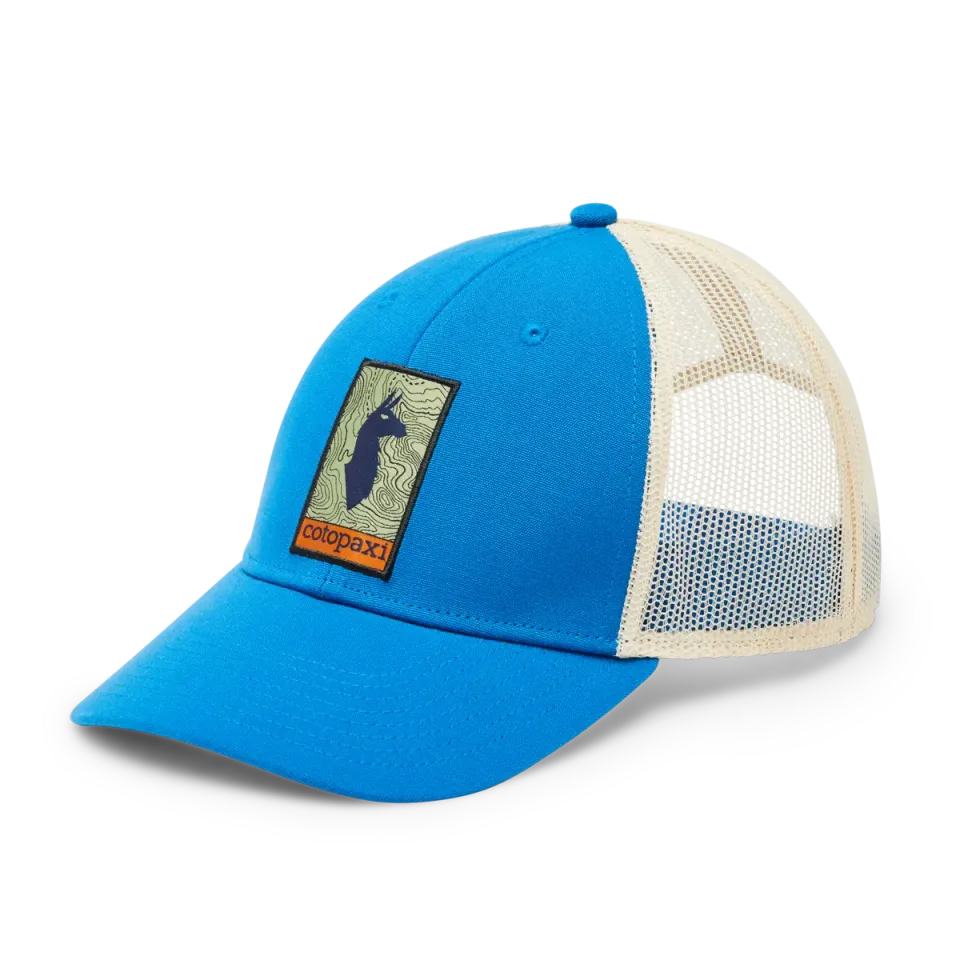 Cotopaxi Llama Map casquette trucker Atlantic respirante