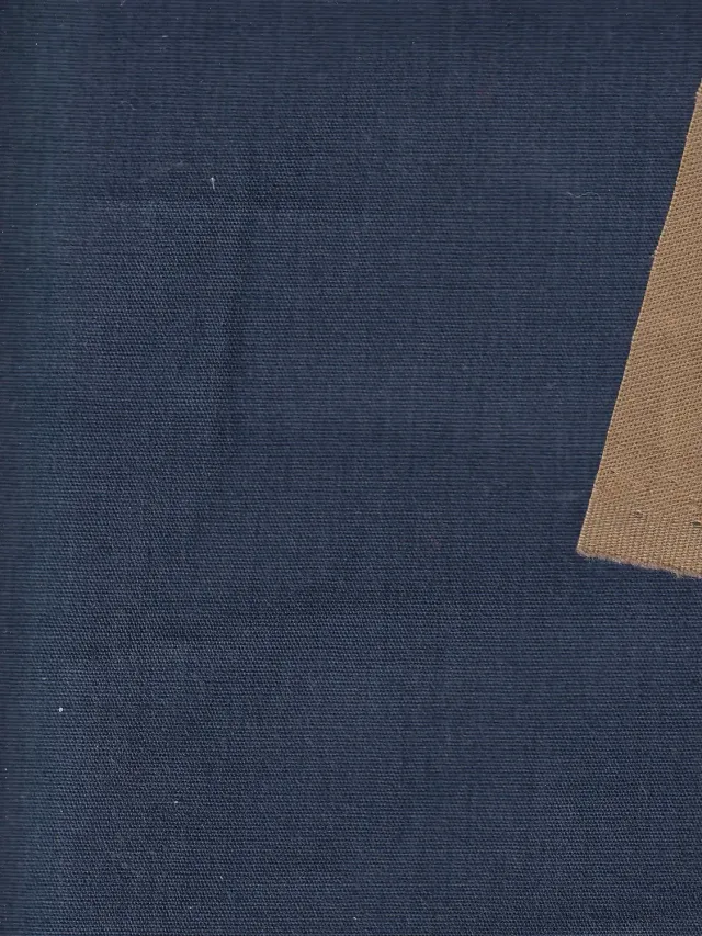 Hollington tissu technique coton bleu sable imperméable