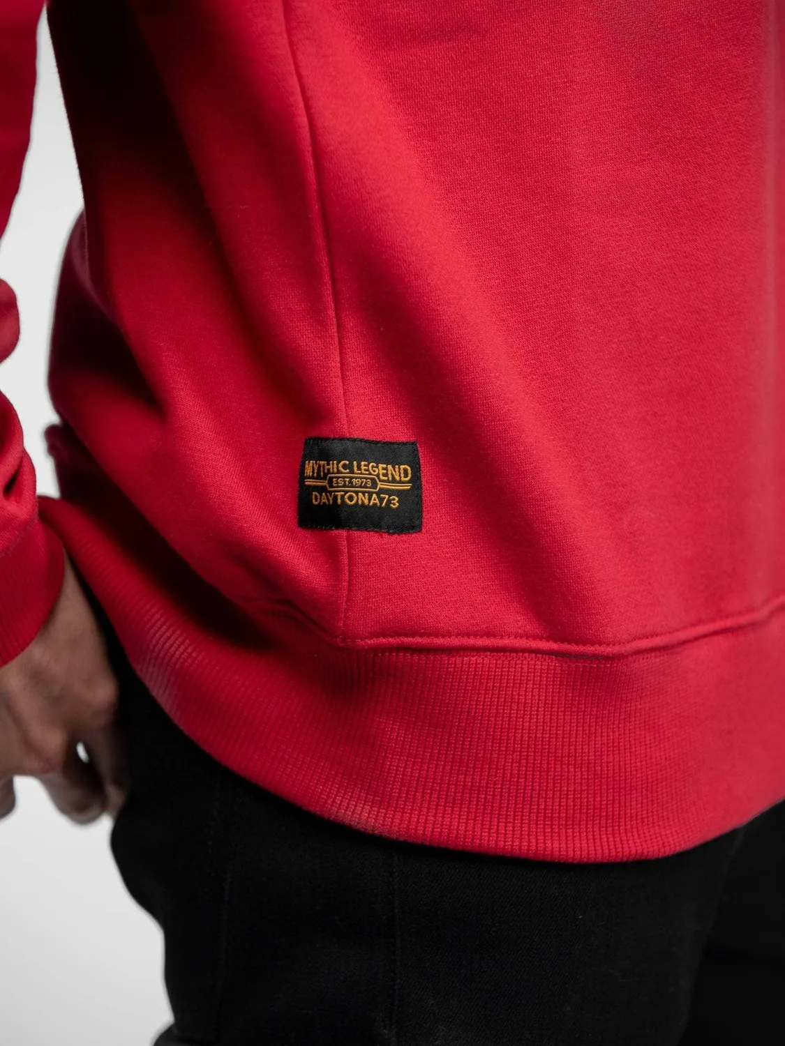 DAYTONA Harrisson sweat col rond navy molleton
