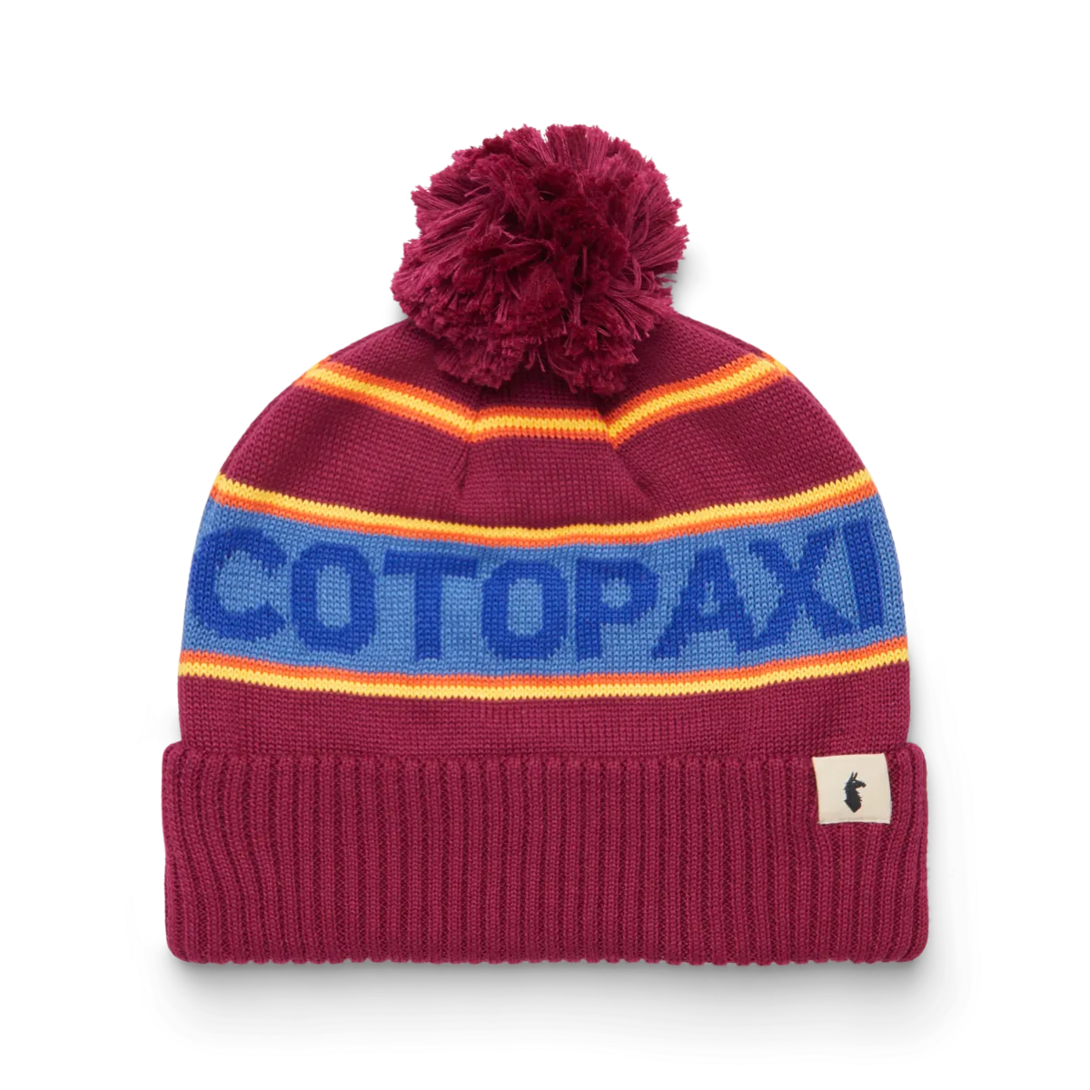 Cotopaxi Cumbre Bonnet Burgundy Tricot Hiver