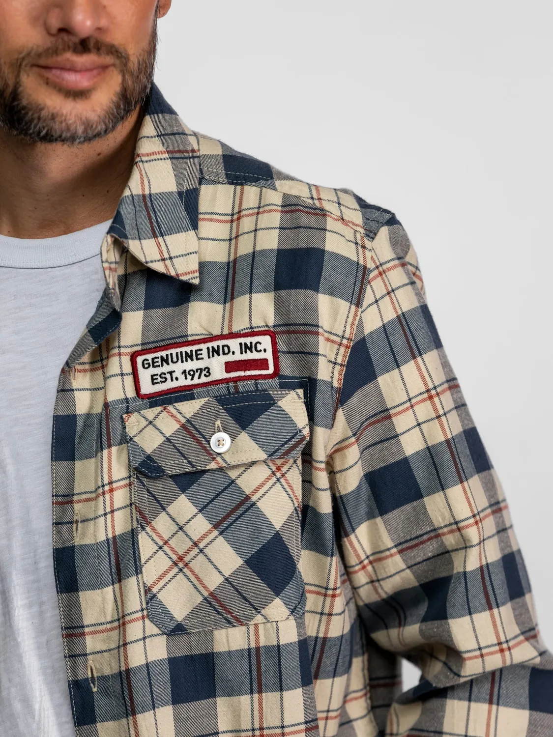 DAYTONA Melvin chemise flanelle carreaux homme