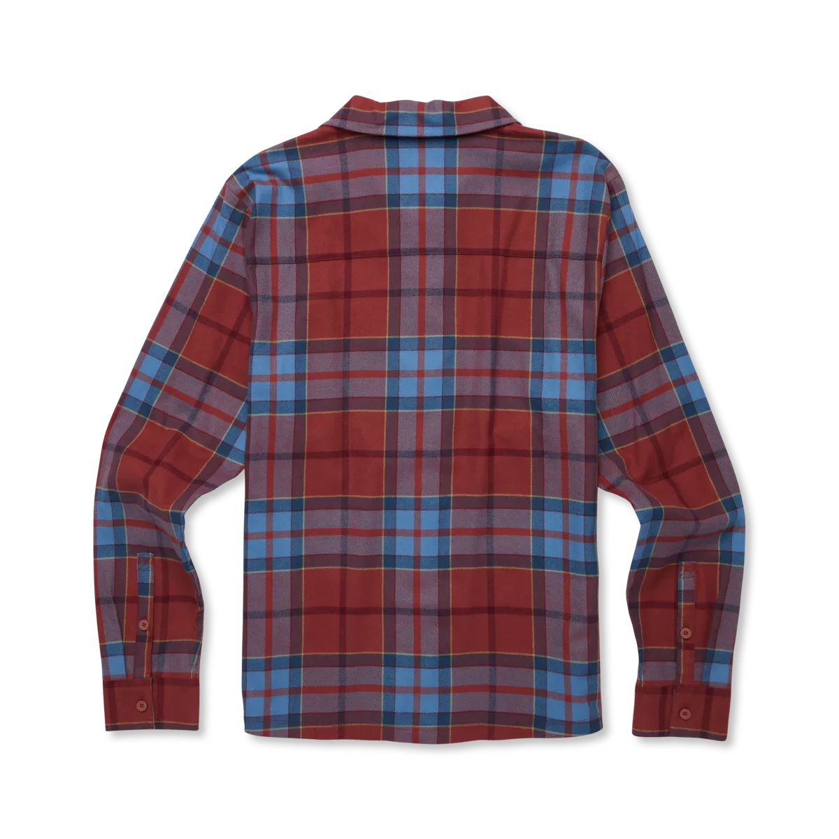 Cotopaxi Quedo Flannel chemise homme Sienna Plaid coton bio