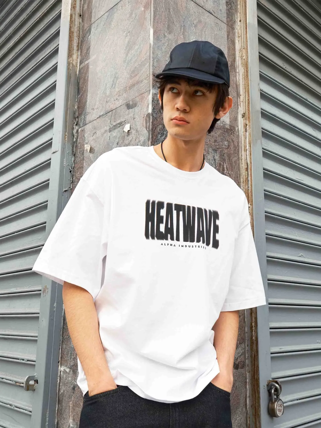 Alpha Industries Heatwave t-shirt blanc coton