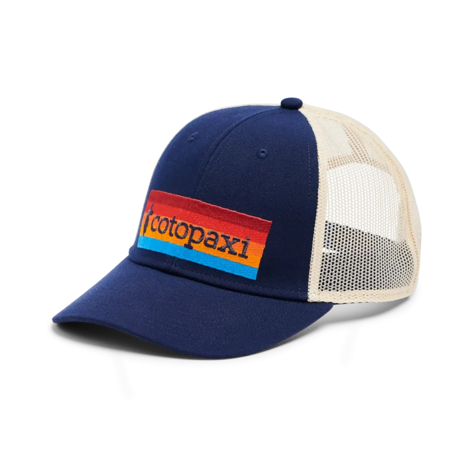 Cotopaxi Horizon casquette trucker Deep Ocean réglable