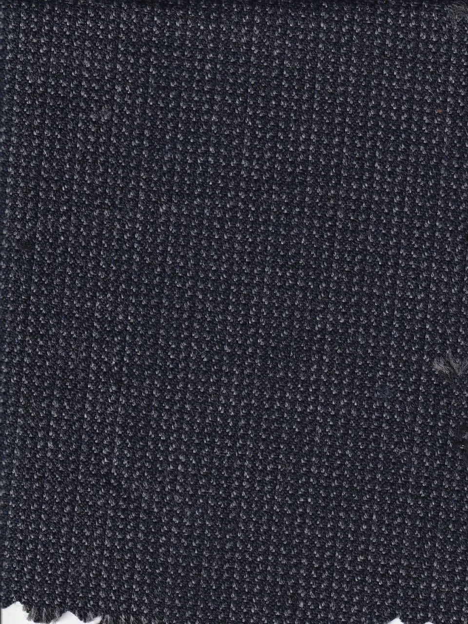 Hollington tissu toile chevrons indigo bleu
