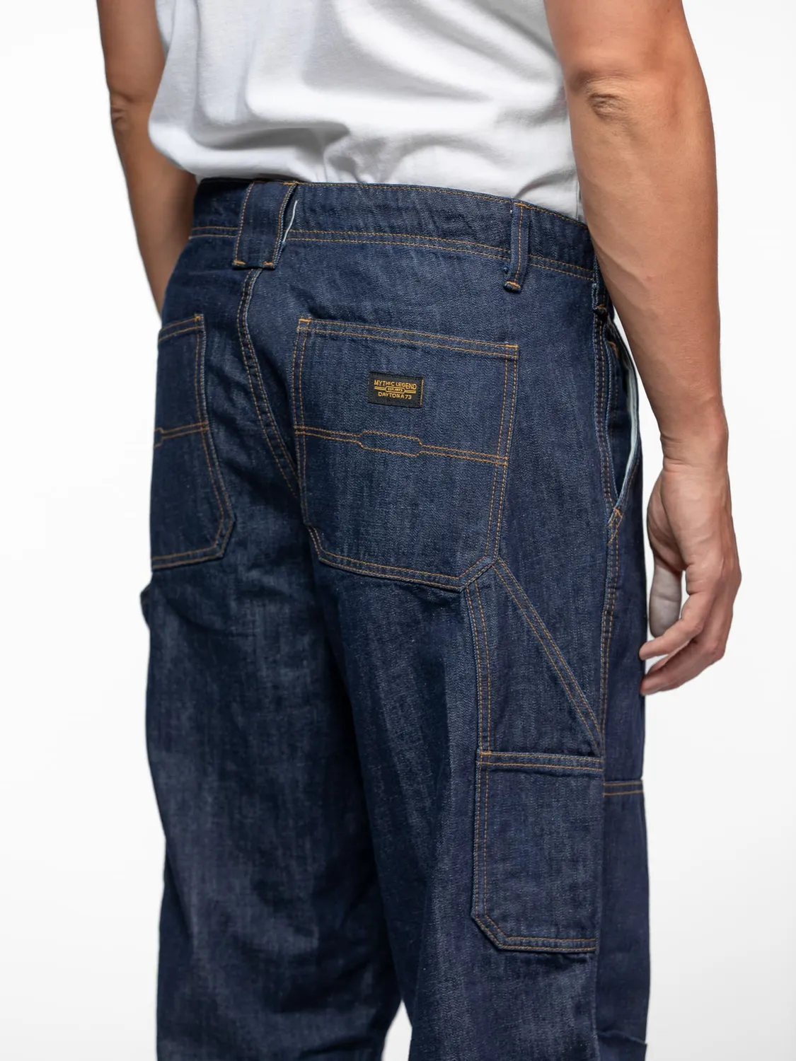 DAYTONA Parett jean regular homme bleu délavé rincé