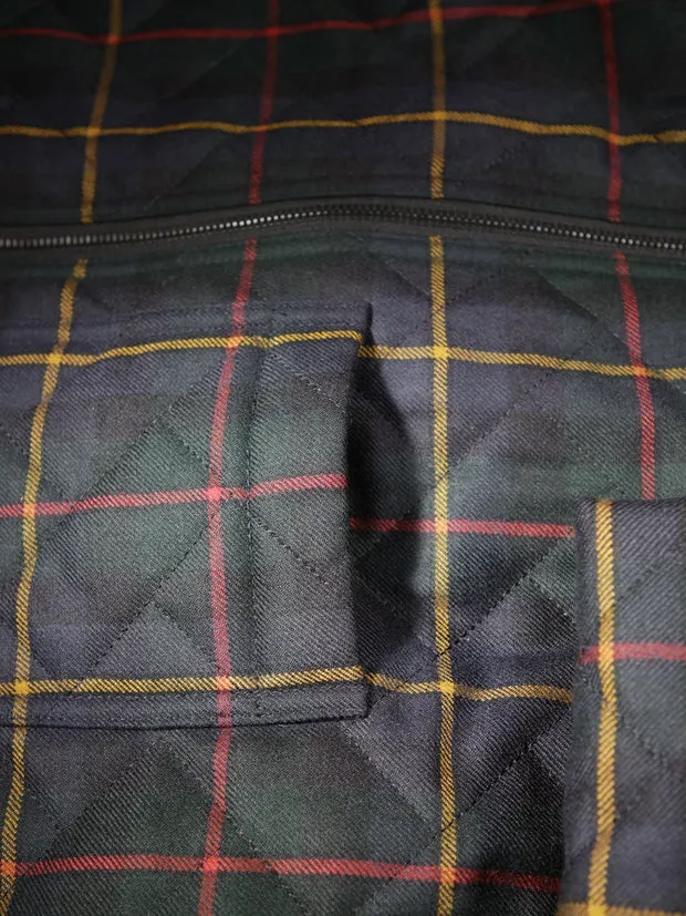 Hollington Naipaul blouson matelassé tartan MacLeod
