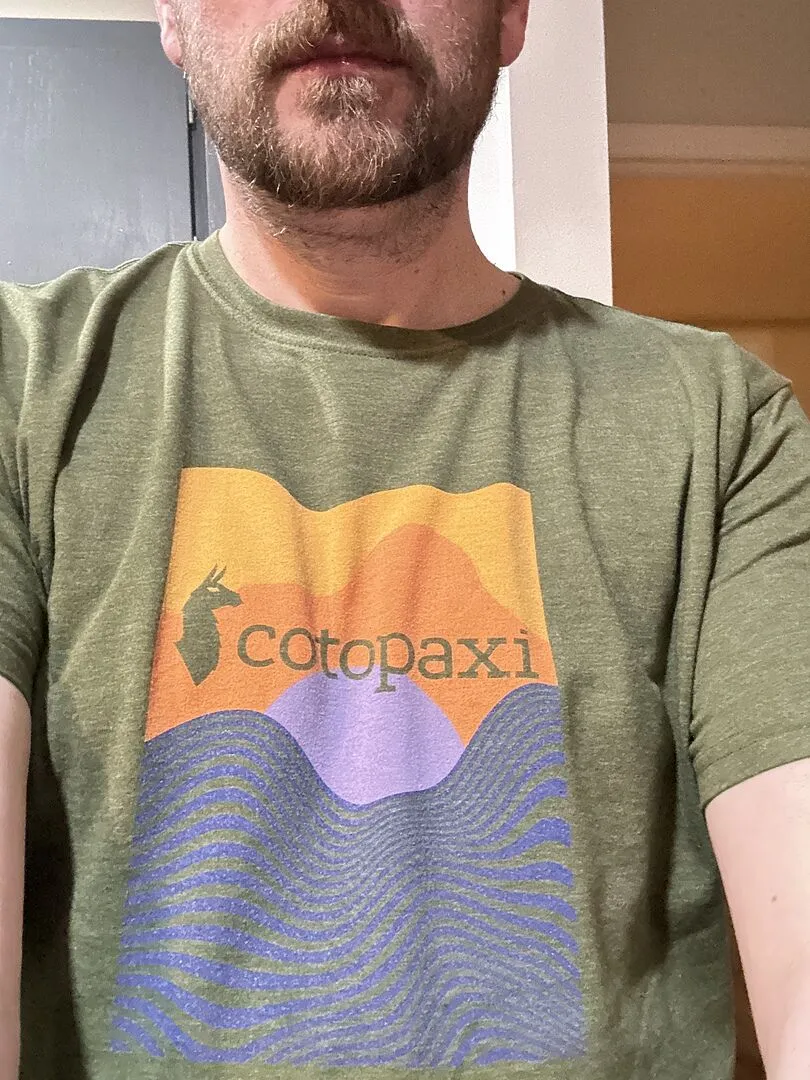 Cotopaxi Vibe T-Shirt homme coton graphique